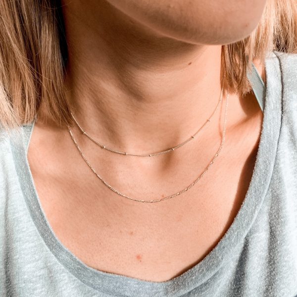 Silver Layering Necklaces