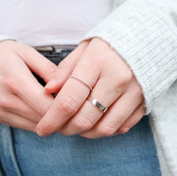 Mixed Silver Stacking Rings