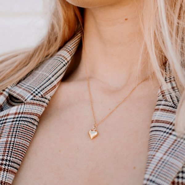 Heart Necklace - Gold