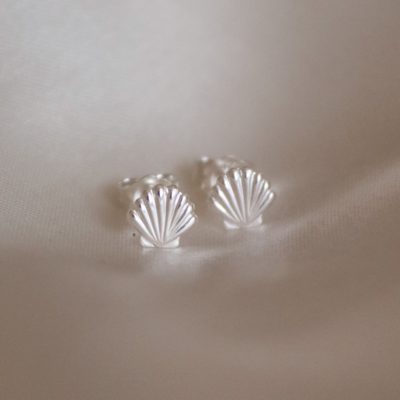 Shell Earrings - Silver